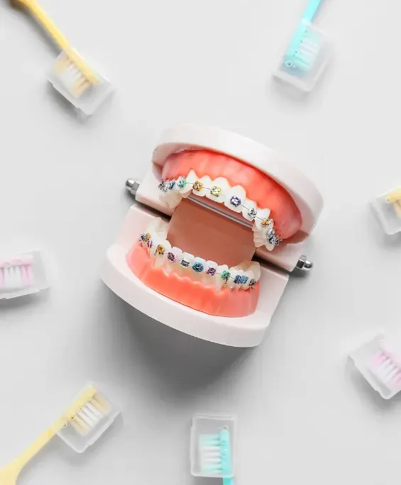 Tratamiento de ortodoncia con brackets en Clínica Dental Servans, Ciudad Lineal, Madrid.